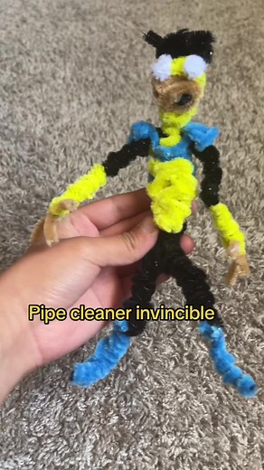 New fig#pipecleaners #fyp #actionfigures #action #artsandcrafts #invincible