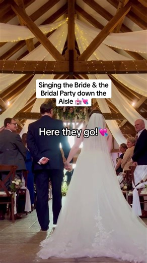 Emotional Wedding Entrance with Live Music Performance by Ed Sheeran Song