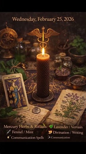 Wednesday Mercury Ritual for Clarity & Fast Results