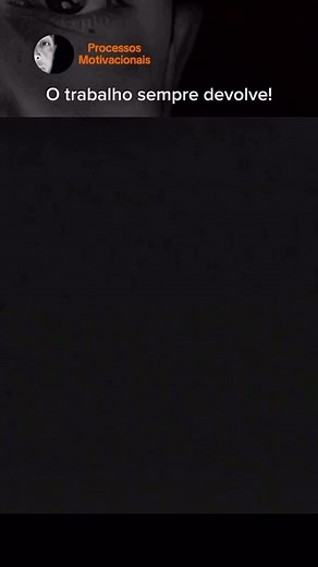 O trabalho devolve. | ASAS PARA VIDA