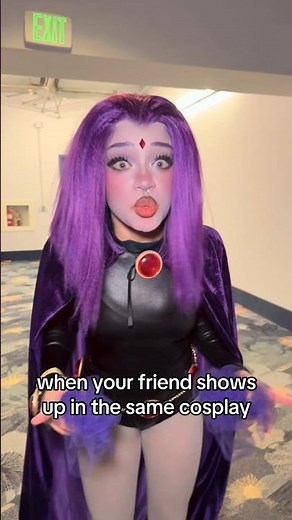 Angry Raven💜 #teentitans #cosplay