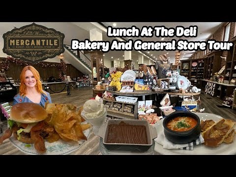 The Mercantile Lunch Review & Bakery And General Store Tour (The Pioneer Woman) Pawhuska OK