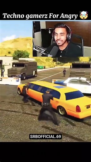 Technogamerz angry movement 💀#gta5 #technogamerz #gaming #gta #trending #tecnogamerz