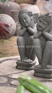 8.6K views · 494 reactions | Our latest collection of garden accents are here! (Studio Palasa, Stone Sculptures, Java Stone Statues, Garden Accents, Balcony Makeover) | Studio Palasa | Facebook