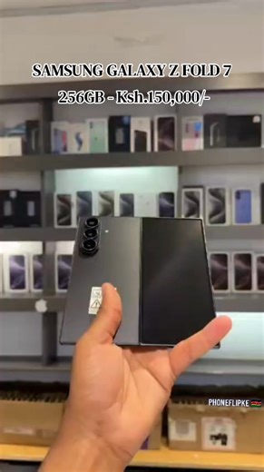 🔥 Samsung Galaxy Z Fold 7 — Ultimate Foldable! 🔥 📱 Samsung Galaxy Z Fold 7 💾 256GB 📦 With Box 💰 Ksh 150,000 ✨ Massive foldable display ⚡ Flagship performance 📂 Big 256GB storage ✔ Clean & fully tested unit 🚚 Delivery available ♻️ Trade-in accepted 💳 Lipa Mdogo Mdogo available 📞 Call / WhatsApp: 0716399491 📍 Phone Flip Kenya — Sawa Mall, Moi Avenue #PhoneFlipKe #samsung #zfold7 #phoneforsale #deals