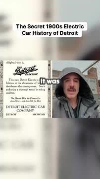 Before Tesla, Detroit had THIS electric car!