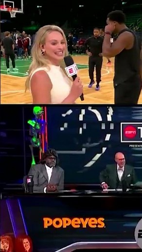 That's one way to break news on Inside The NBA