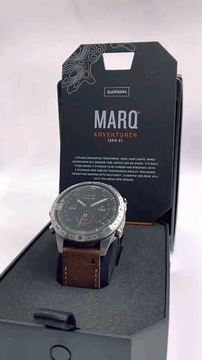 Introducing the MARQ ADVENTURER by Garmin. The quest for excellence has reached a new limit. Come check out this modern watch that reflects your passion for adventure today. #garmin #marqadventurer | The Woodsman Company