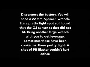 Upstream Oxygen sensor 2005 Subaru Outback