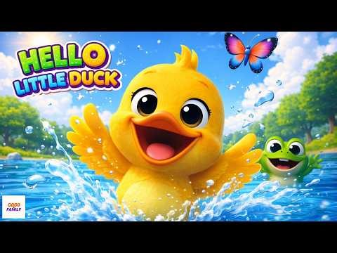 Hello Little Duck – Quack Quack Song | Kids Nursery Rhymes & Songs | Coco & Family