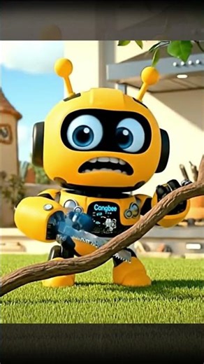 Congbee vs Tree Branch 🌳💀 #forsaken #roblox #animation #flipaclip #funny #congbee