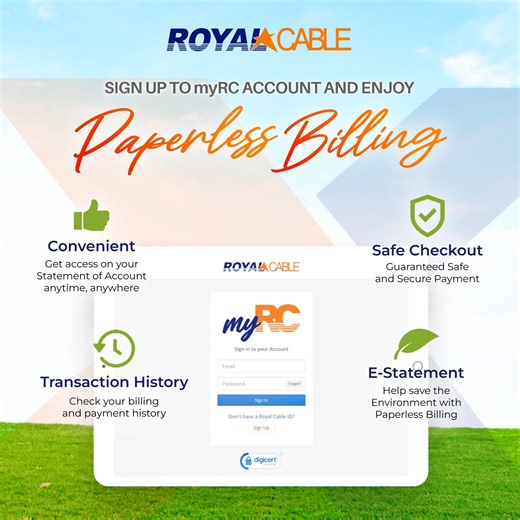 📩✨ Go Green, Go Paperless! 🌿💻 Tired of stacks of paper and lost bills? Make the switch to MyRC and enjoy paperless billing today. A faster, cleaner, and more eco-friendly way to manage your payments! Here’s why going paperless just makes sense: ✅ Instant access to your bills via email or online ✅ Less clutter, more convenience ✅ Helps reduce paper waste and protect the environment ✅ Never miss a due date with digital reminders Making the switch is easy — and it’s one small step that makes a B