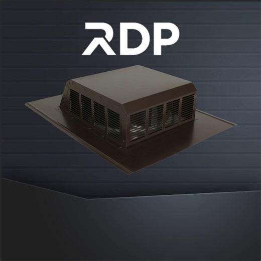 Strong. Low-profile. Built to last. The RDP Heavy Duty Slant Back Roof Vent delivers 50 sq. in. of airflow, all-weather durability, and comes in multiple colors. Made in the USA with free shipping. #RoofingDirect #RoofVentilation #RoofingLife | RoofingDirect.com