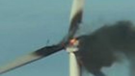 Wind turbine explodes, generates controversy [video]