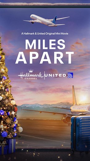 1.2M views · 11 reactions | When love takes flight, will miles get in the way? Miles Apart, an original Hallmark and United mini movie, is now streaming. | United | Facebook
