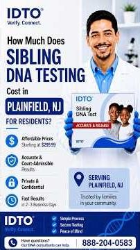 Plainfield NJ Sibling DNA Test | IDTO DNA