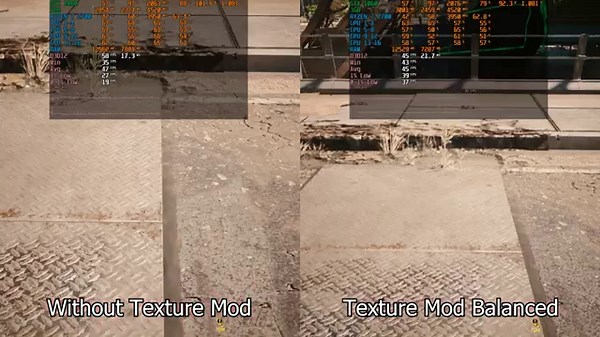 Can a Texture Mod Improve Performance? | Cyberpunk 2077 HD Reworked Project | Balanced Preset