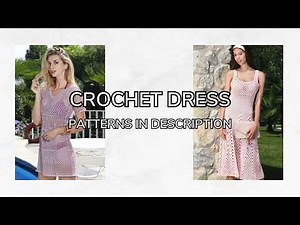 5 Free Crochet Dress Patterns for Summer - Pattern PDF