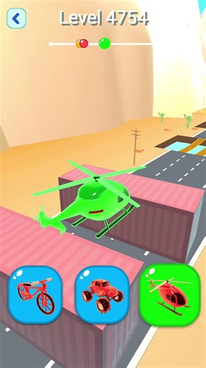 Shape shifting2 game level #4754 hyper casual game #shapeshifting #gameplay #gaming #shortvideo...