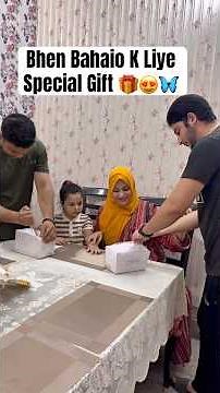 Bhen Bahio K Liye Special Gift 🎁🤩||#minivlog#youtubeshorts#vlog