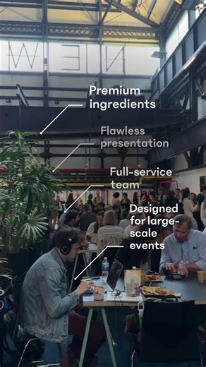 Your Event. Our Food. Everyone’s Obsessed