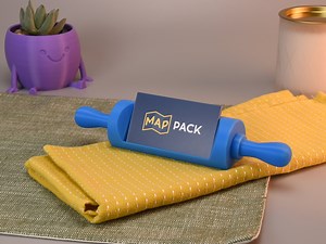 Business Card Rolling Pin Holder | Baker | Bakery | Pastry | Cooking | Kitchen - Etsy