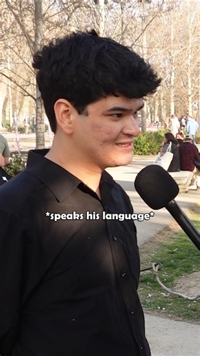 When an Uzbek guy does a language challenge