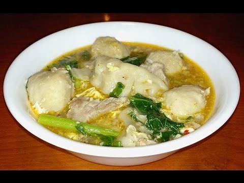 Dumpling Egg Drop Soup