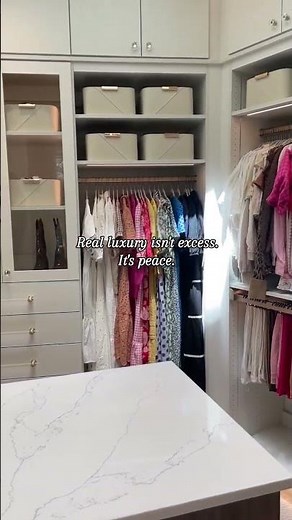 When Your Closet Supports Your Morning Routine