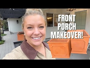 Front Porch Glow-Up Part 1: The Cast Stone Planters That Started It All