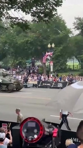 So EMPTY! Trump's Parade Has NO Crowd 😂 #shorts #fail