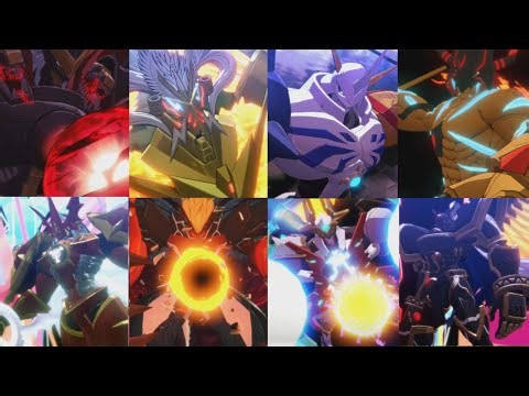 Digimon Story Time Stranger – All Special Skills & Victory Poses (Every Digimon)