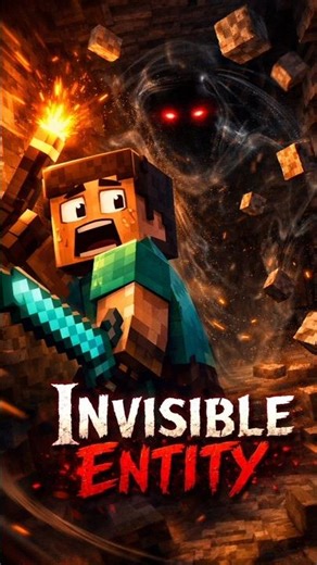 Invisible Entity In Minecraft 😰