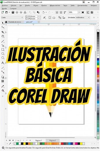 ✏Ilustración Básica en Corel Draw🏆