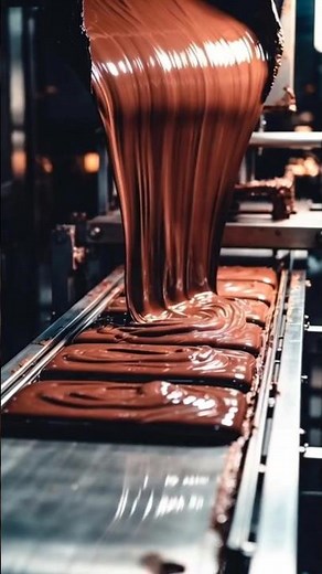 How Chocolate Is Made in a Factory 🍫 |