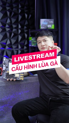 7.7K views · 64 reactions | Mang cấu hình PC "Lùa Gà" ra live game để...