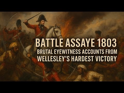 “Battle of Assaye 1803 – Brutal Eyewitness Accounts from Wellesley’s Hardest Victory”