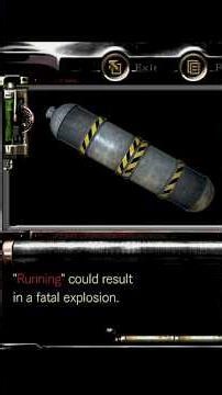 Risky Business: "Sometimes you just gotta say, 'What the heck'."#residentevilhdremaster #gaming