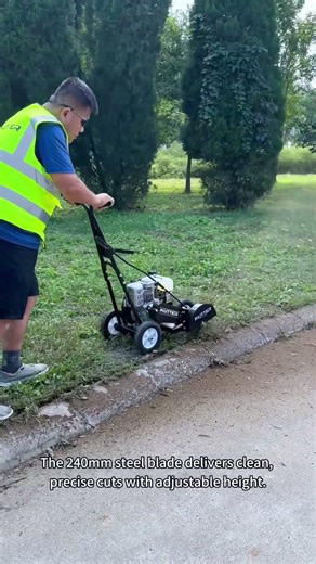 Professional LESU24-130 Dual/Single Wheel Gas Lawn Edger