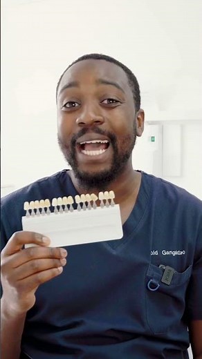 what colour are healthy teeth?