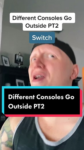 Consoles go outside PT2 @mcwifey90 #funny #gaming #comedy #tiktok #relatable #belike #fyp #gamer #lol #foryou