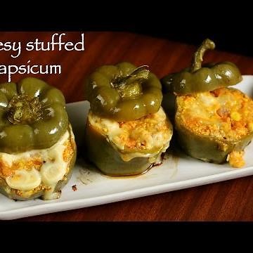 stuffed capsicum recipe | bharwa shimla mirch | bharleli shimla mirch recipe