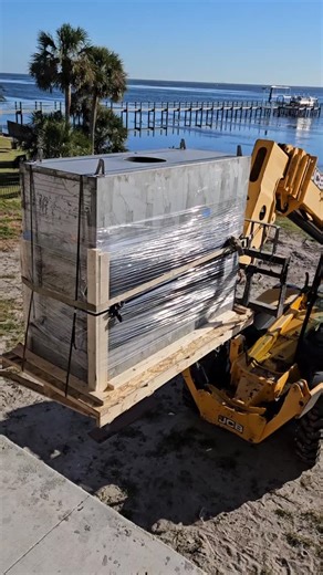 🔨 Bahama Shores Build Update Things are moving right along at our Bahama Shores waterfront home build in St. Pete. ✔️ Rough-ins finishing up ✔️ Metal roof installation coming next week ✔️ Exterior finishes getting underway This week’s highlight: delivery of a custom linear peninsula gas fireplace, a key design feature for this beautiful custom home. #StPete #StPetersburgFL #StPeteFL #StPeteHomes #StPeteLiving #WaterfrontHome #WaterfrontBuild #BahamaShores #SunBayBuilders #LuxuryHomeBuilder #Tam
