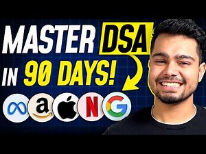 90 Days DSA Roadmap ! 🔥 | DSA Conquered! 💯 | Beginner to Advanced Level!