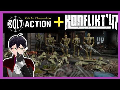 How to use Bolt Action Units in Konflikt ’47 games.