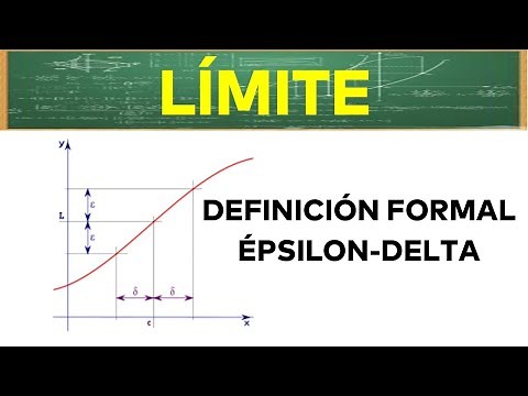 DEFINICIÓN FORMAL DE LÍMITE (ÉPSILON-DELTA) - PASO A PASO
