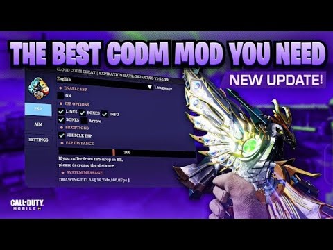 CODM MOD 1.6.55 WALLHACK + AIMBOT 🚀 | AntiBan No Root Safe Mod APK 2026