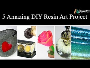 5 MOST Amazing DIY Ideas from Epoxy RESIN. SIMPLE Tutorial / Resin Art / Part 3