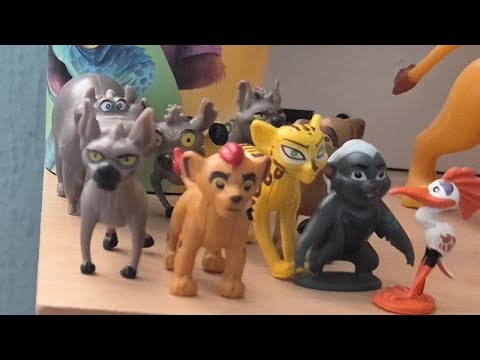 Unboxing the lion guard toys
