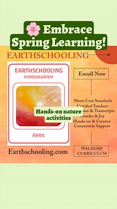 🌸 Spring has sprung at Earthschooling! 🌸 Our Spring Lesson Blocks are here to infuse your child's learning with the beauty and energy of the season. Engage your young learners with hands-on activities like herbal identification, wildlife tracking, and nature walks, all while meeting core educational standards. 🌿📚 Our community of Waldorf-certified teachers is ready to inspire wonder and joy in your child's educational journey. Join us and explore a curriculum that's as flexible and diverse a